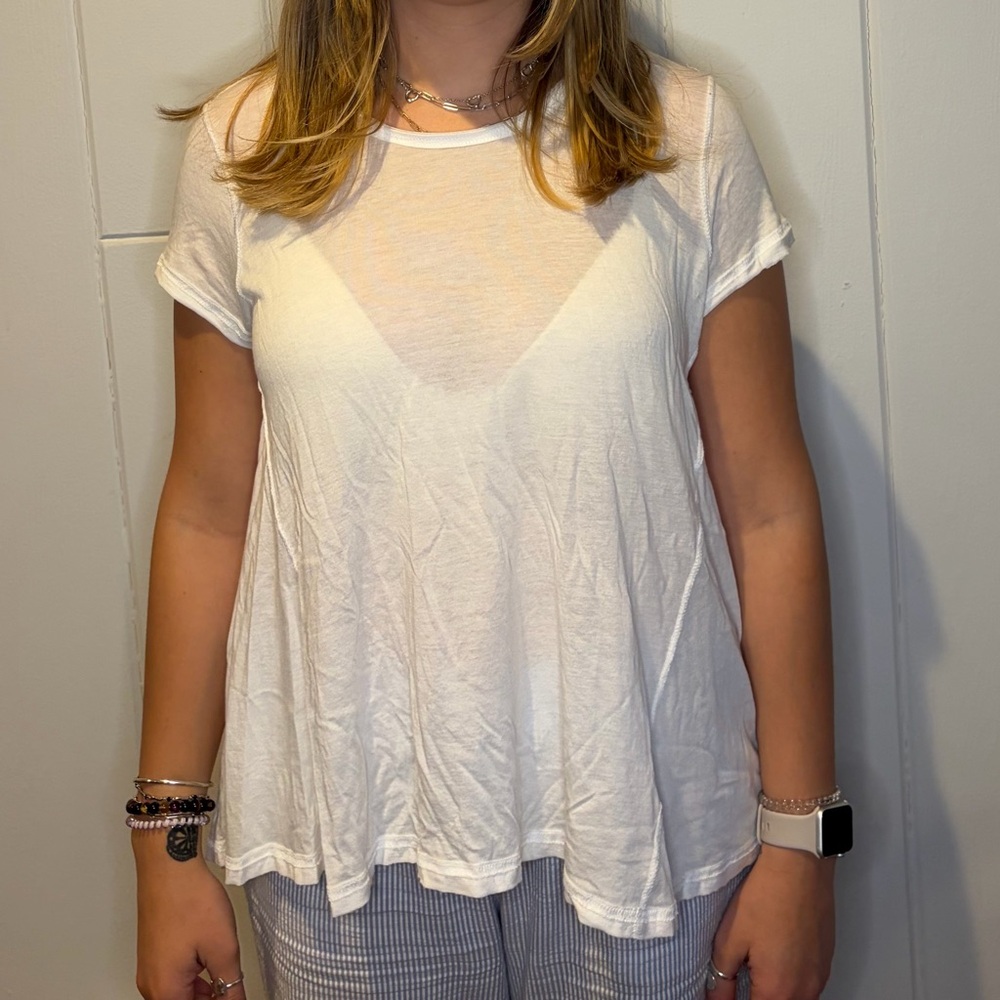 NWT! Women's White Casual Top